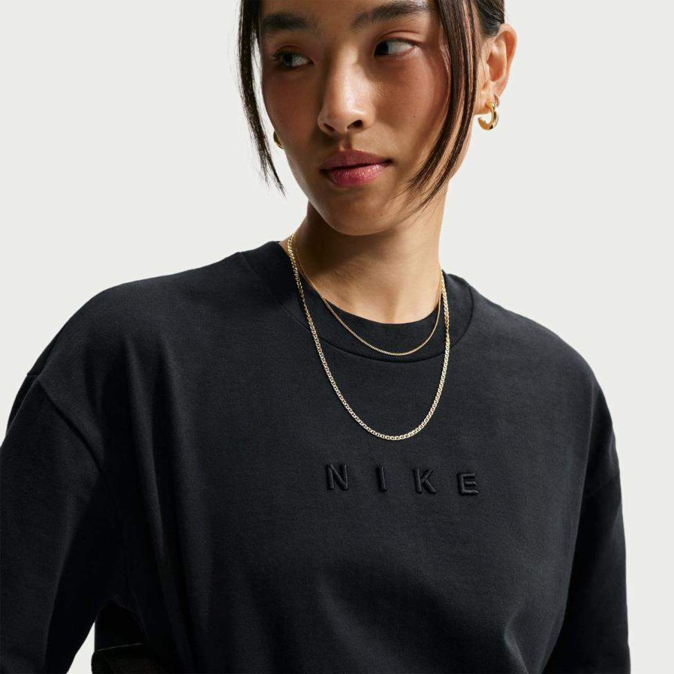 Женская футболка NIKE W NSW NK LUXE BXY TEE FA26 IO7462-010_image_3