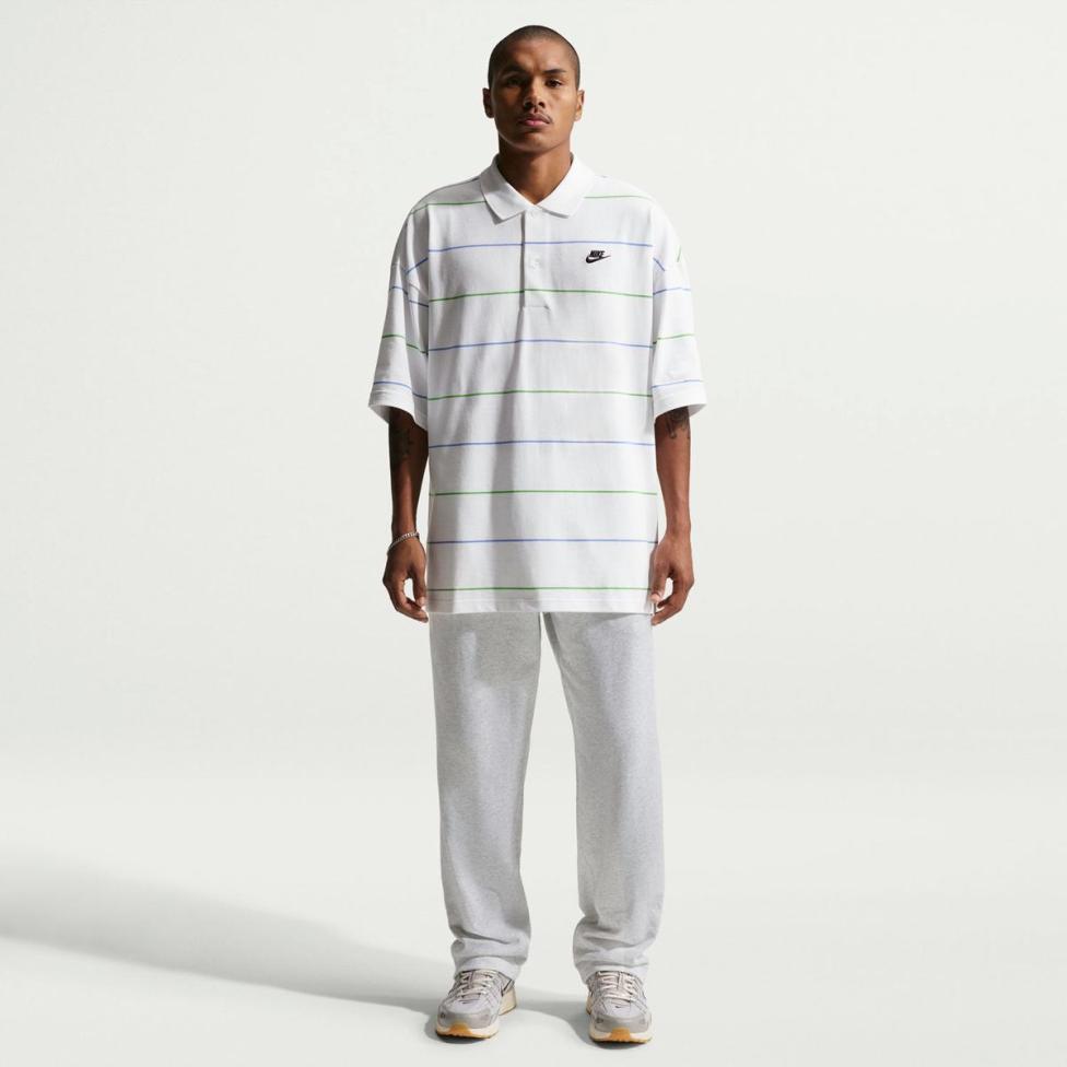 Мужское поло NIKE M NK CLUB OS STRIPE POLO IF0736-100_image_4