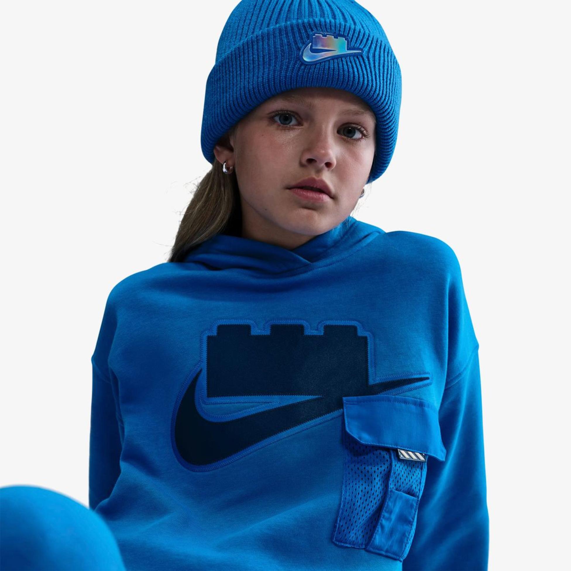 Дитяче худі NIKE X LEGO COLLECTION HOODIE HV6732-470
