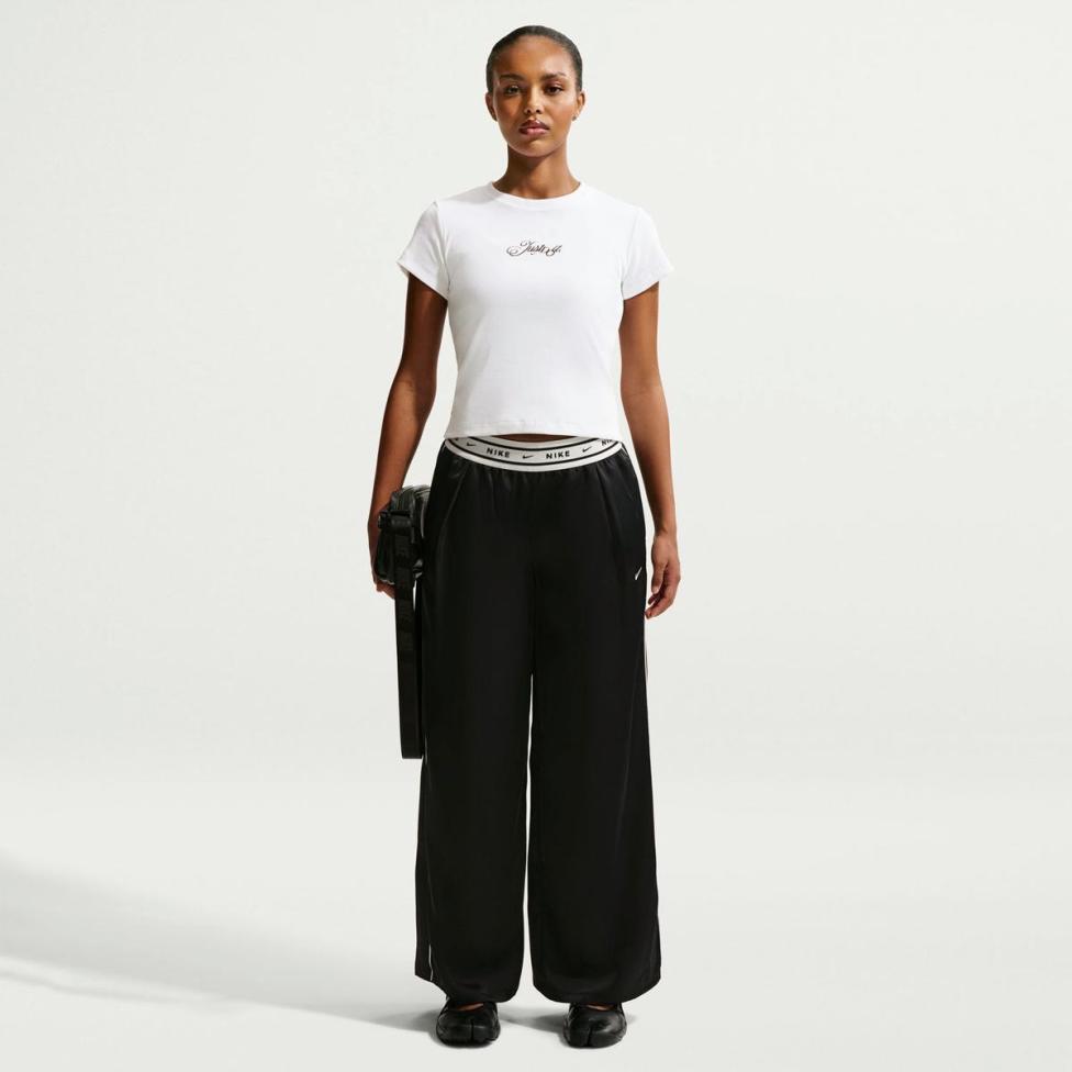 Женская футболка NIKE W NSW RIB MOD CRP JDI TEE IH7996-100_image_4