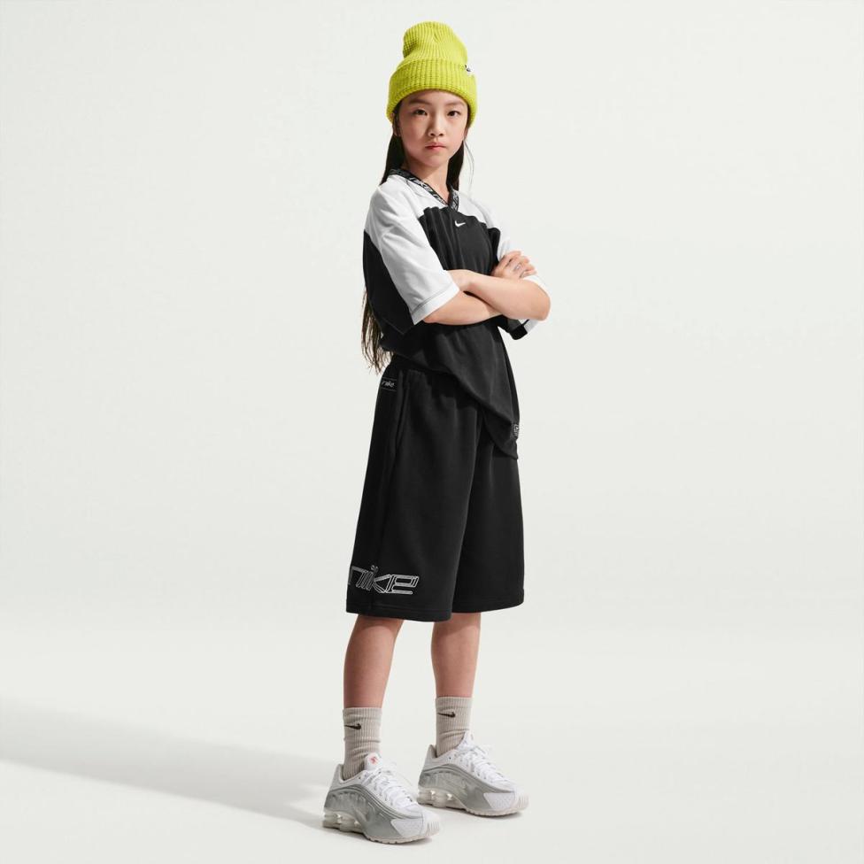 Шорти для дівчаток Nike Sportswear Fleece IF1720-010_image_4