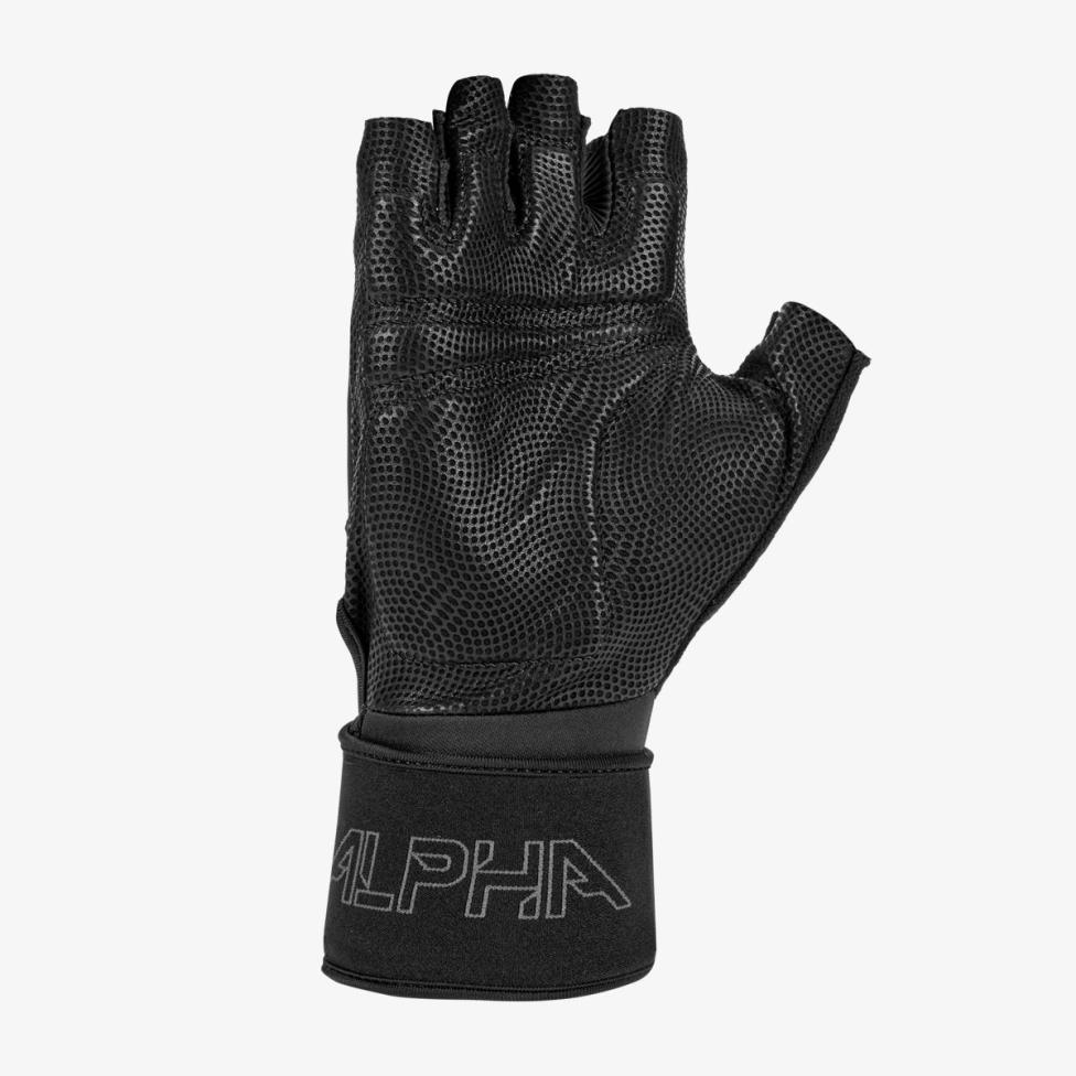 Рукавички для тренінгу NIKE U ALPHA ELITE TG BLACK/BLACK/WHITE XS N.101.0672.091.XS