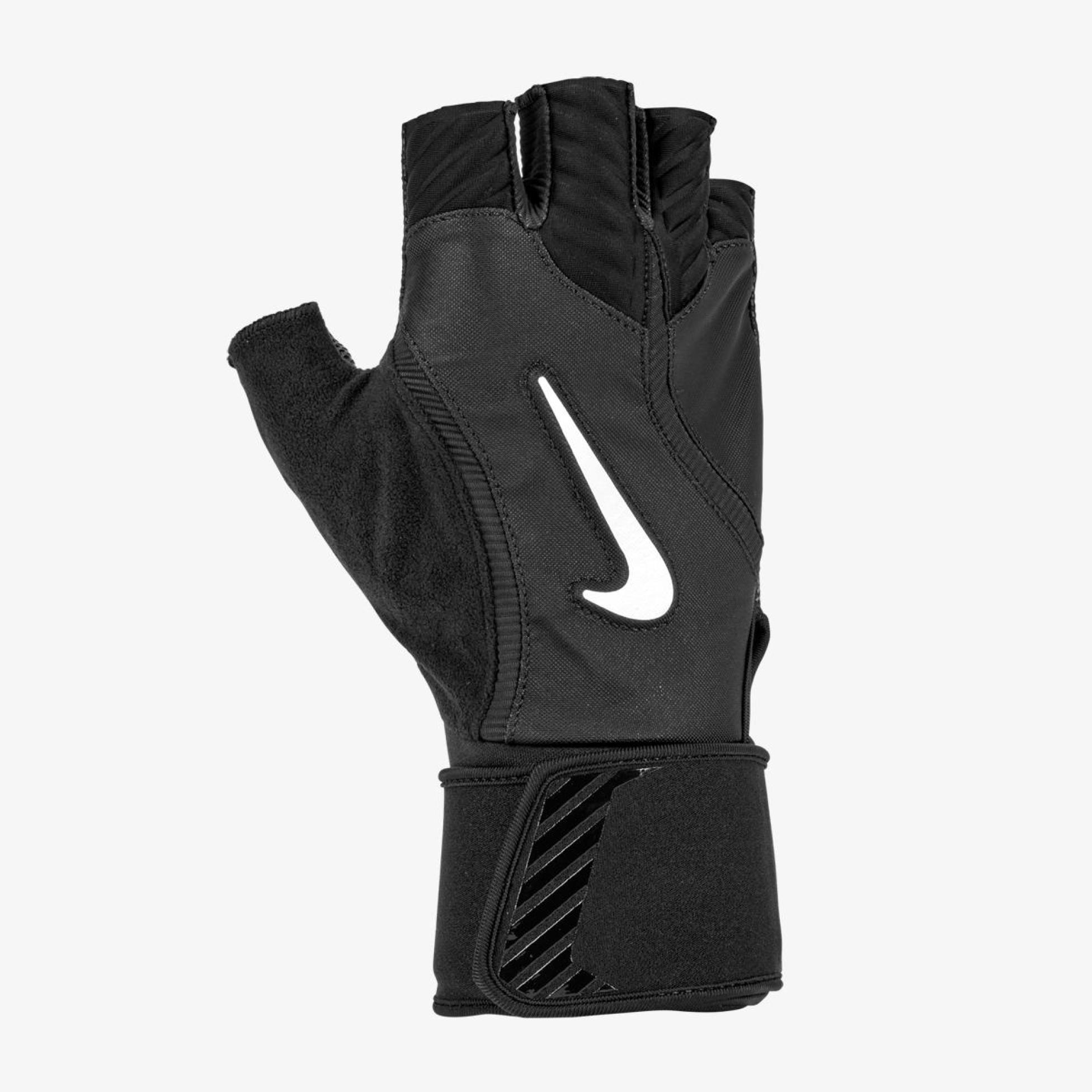 Рукавички для тренінгу NIKE U ALPHA ELITE TG BLACK/BLACK/WHITE S N.101.0672.091.SL