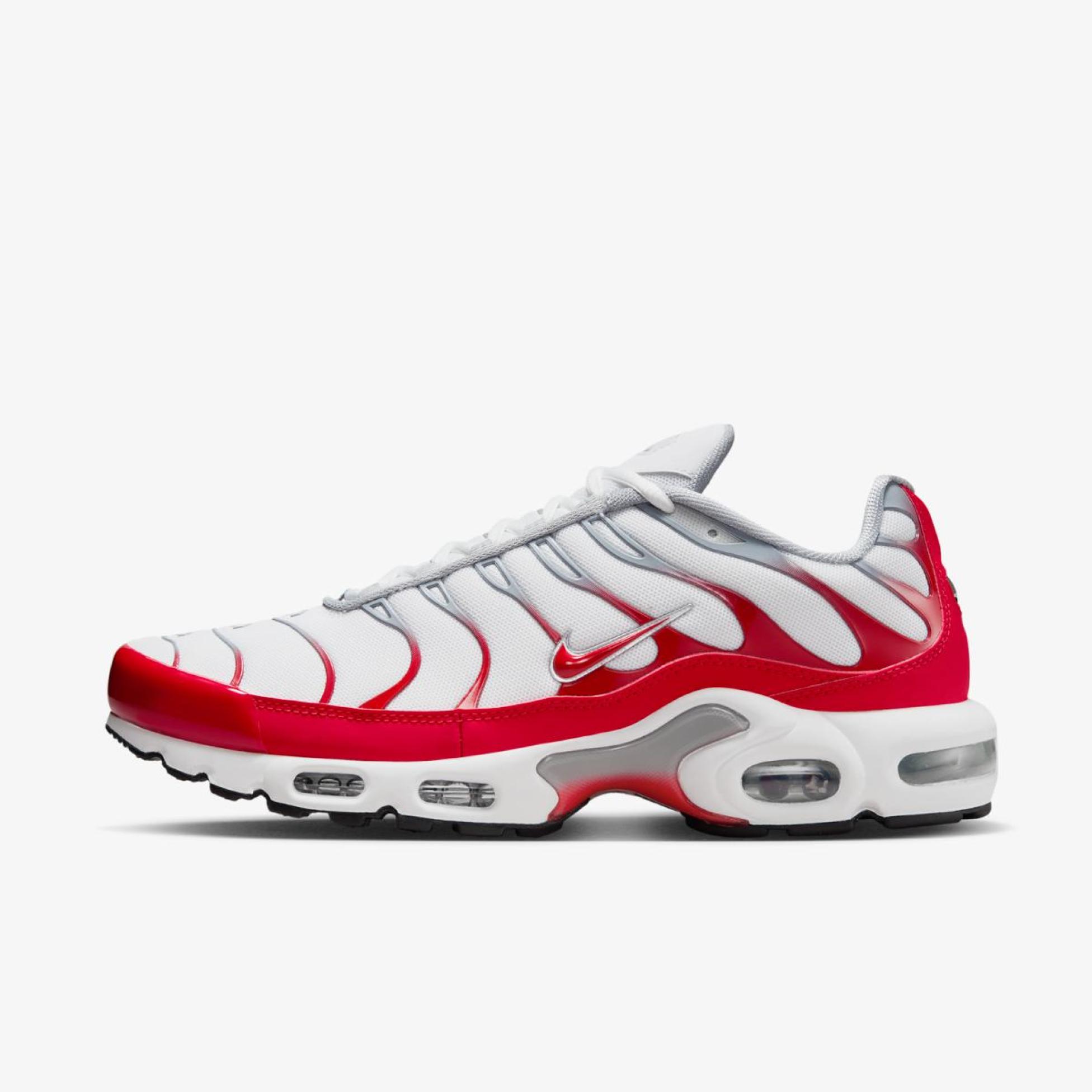 Чоловічі кросівки NIKE AIR MAX PLUS RED / WHITE IF6224-101