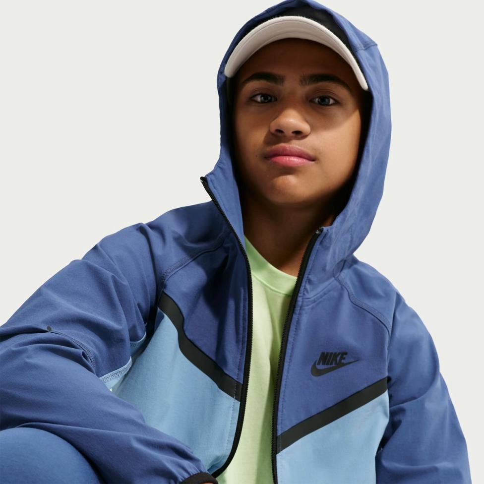 Дитяча спортивна кофта NIKE B NSW TCH WVN FZ JKT - PD HQ8911-486_image_3