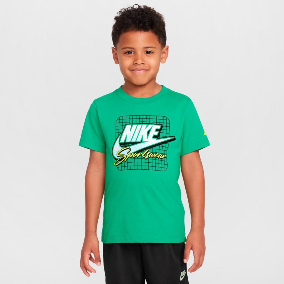 Детский набор: футболка, шорты NIKE NKB B NSW AYG W TAFFETA SHORT / NKB B NSW AYG W TAFFETA SHOR 86M991-023_image_3