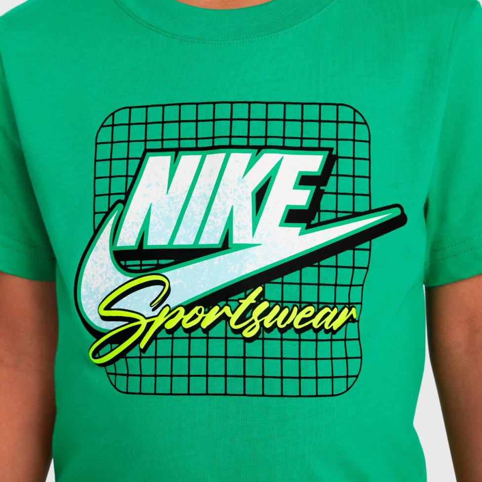 Детский набор: футболка, шорты NIKE NKB B NSW AYG W TAFFETA SHORT / NKB B NSW AYG W TAFFETA SHOR 86M991-023_image_5