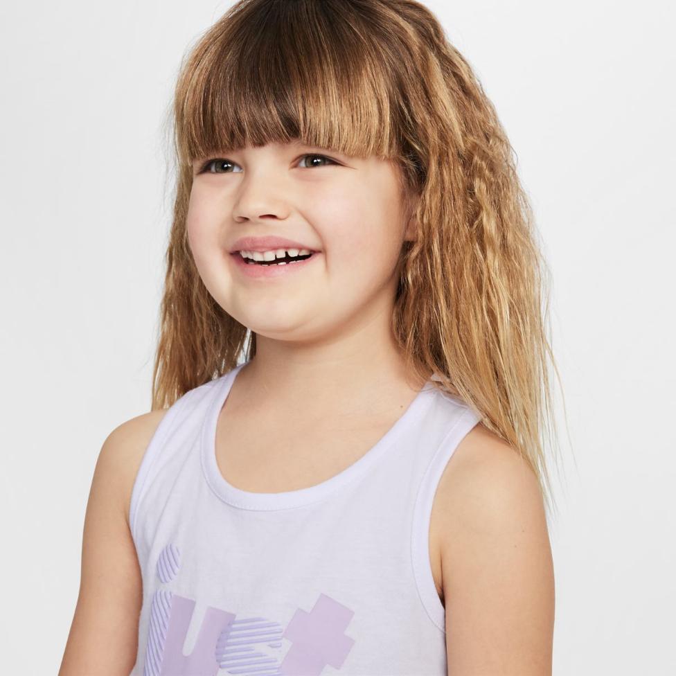 Детский набор: футболка, шорты NIKE NKG SUNNY SWOOSH TANK SHORT SE / NKG SUNNY SWOOSH TANK SHORT 36M934-P63_image_4