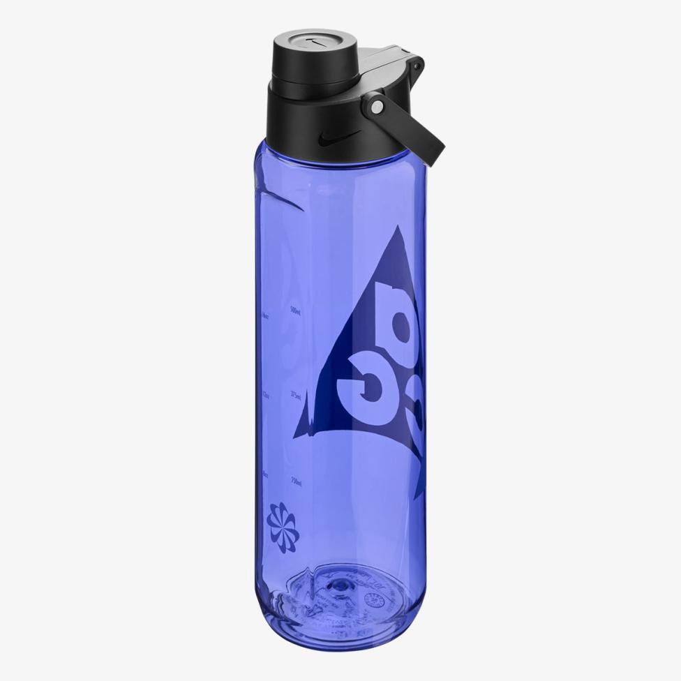 Пляшка NIKE TR RENEW RECHARGE CHUG BOTTLE 24 OZ GRAPHIC ACG SAPPHIRE/BLACK/PERSIAN VIOLET 24OZ N.100.9669.568.24