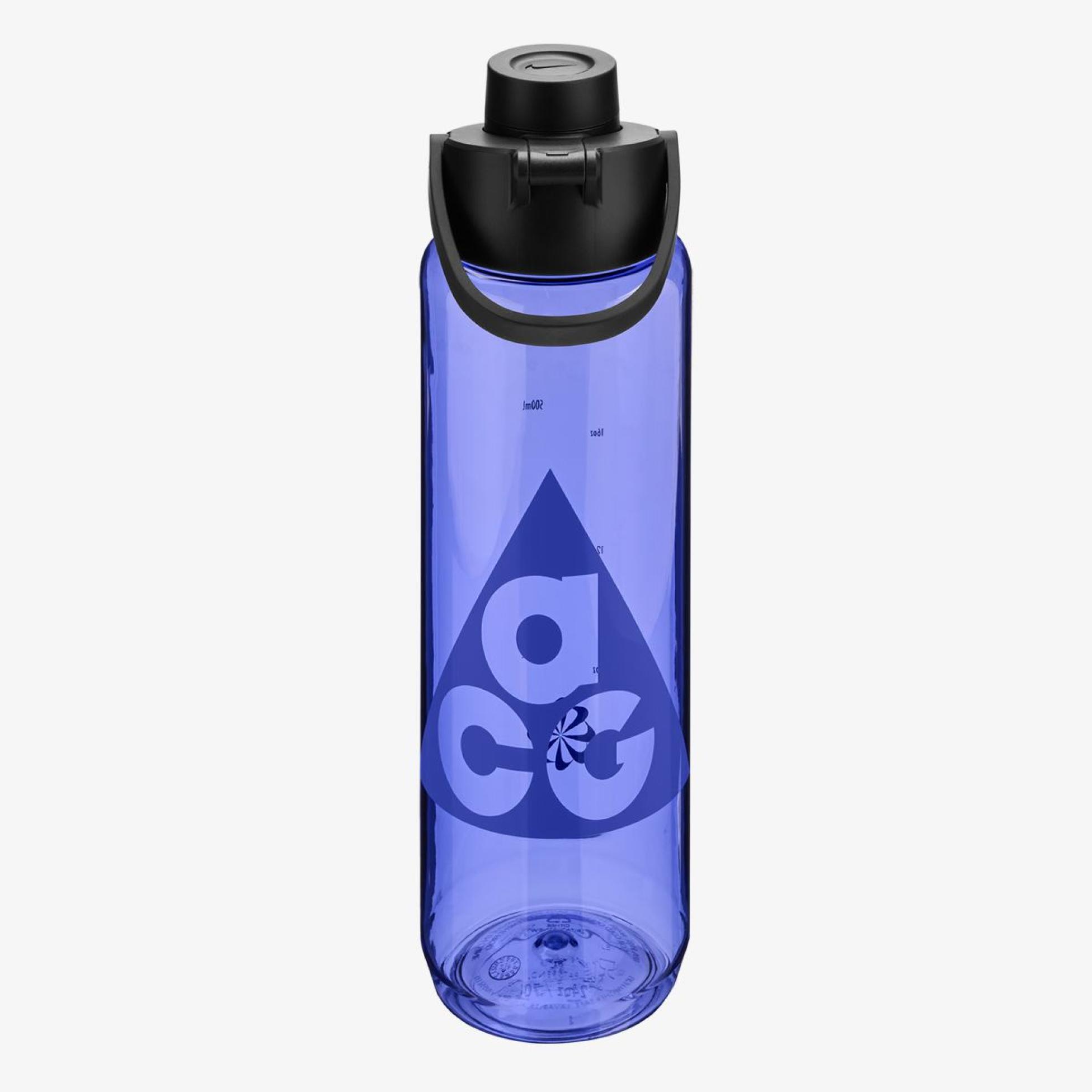 Пляшка NIKE TR RENEW RECHARGE CHUG BOTTLE 24 OZ GRAPHIC ACG SAPPHIRE/BLACK/PERSIAN VIOLET 24OZ N.100.9669.568.24