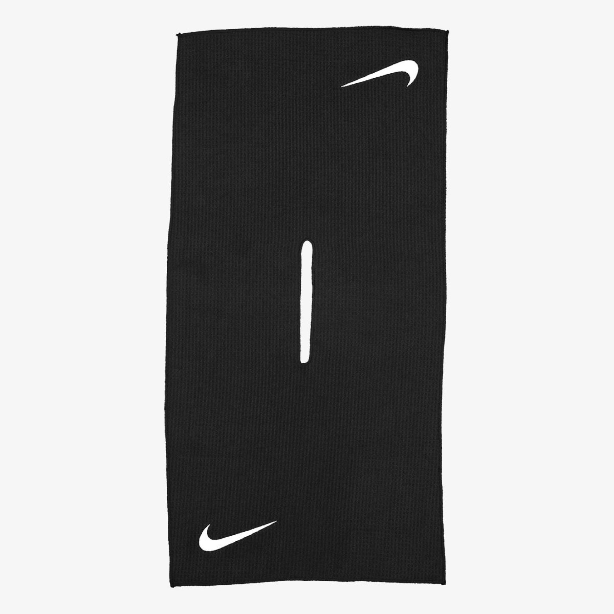 Рушник NIKE CADDY GOLF TOWEL 2.0 BLACK/WHITE OSFM N.100.7201.010.OS