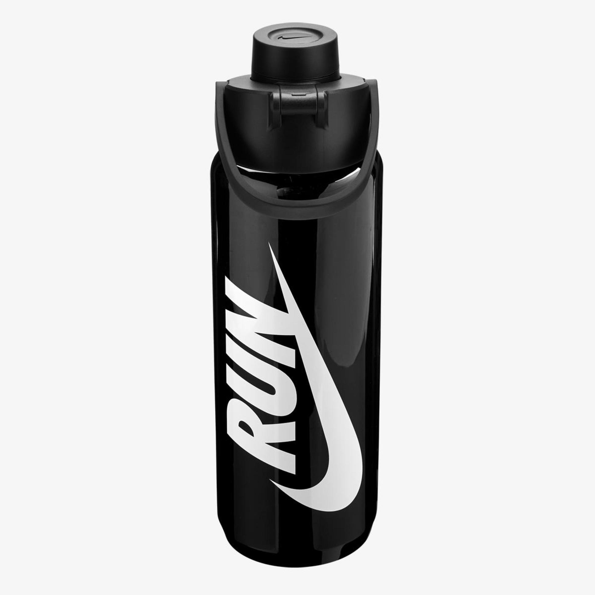 Пляшка NIKE TR RECHARGE CHUG BOTTLE 24 OZ GRAPHIC BLACK/BLACK/WHITE/WHITE 24OZ N.100.4320.044.24
