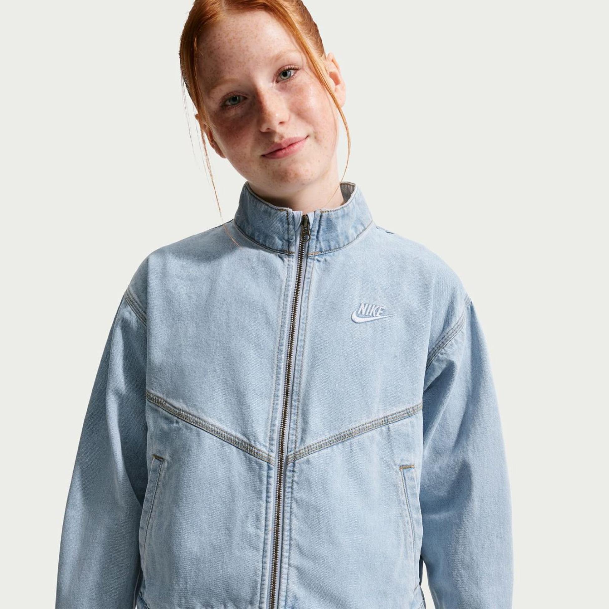 Дитяча джинсова куртка Nike Sportswear IF2317-436