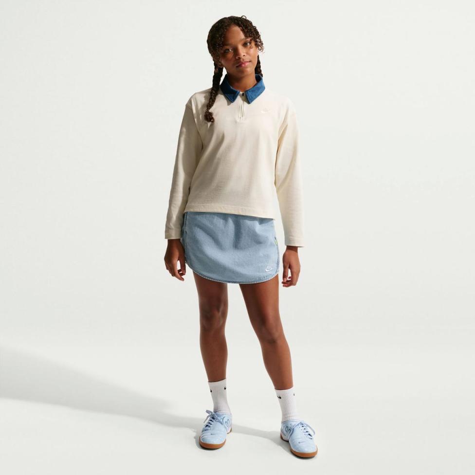 Джинсова спідниця для дівчаток Nike Sportswear IF2314-436_image_4