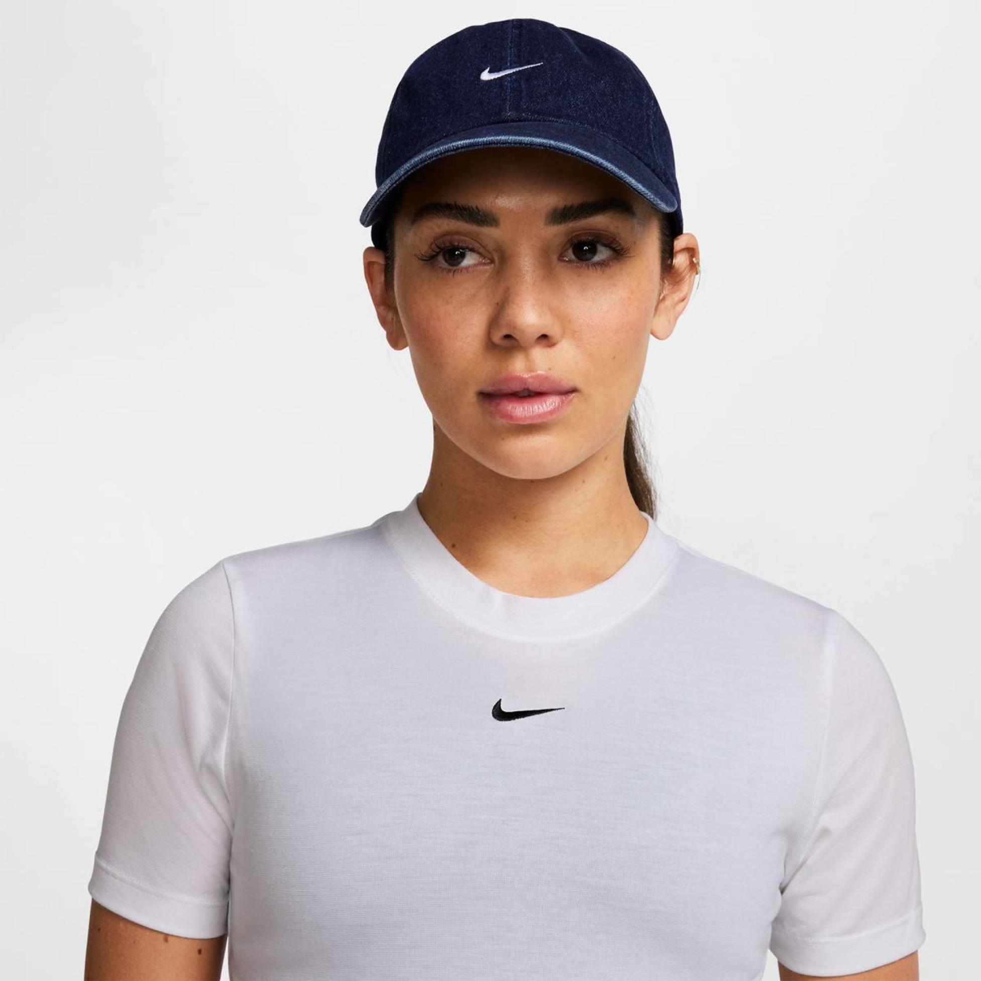 Кепка NIKE U NK CLUB CAP U CB DENIM 24 L HF0383-419