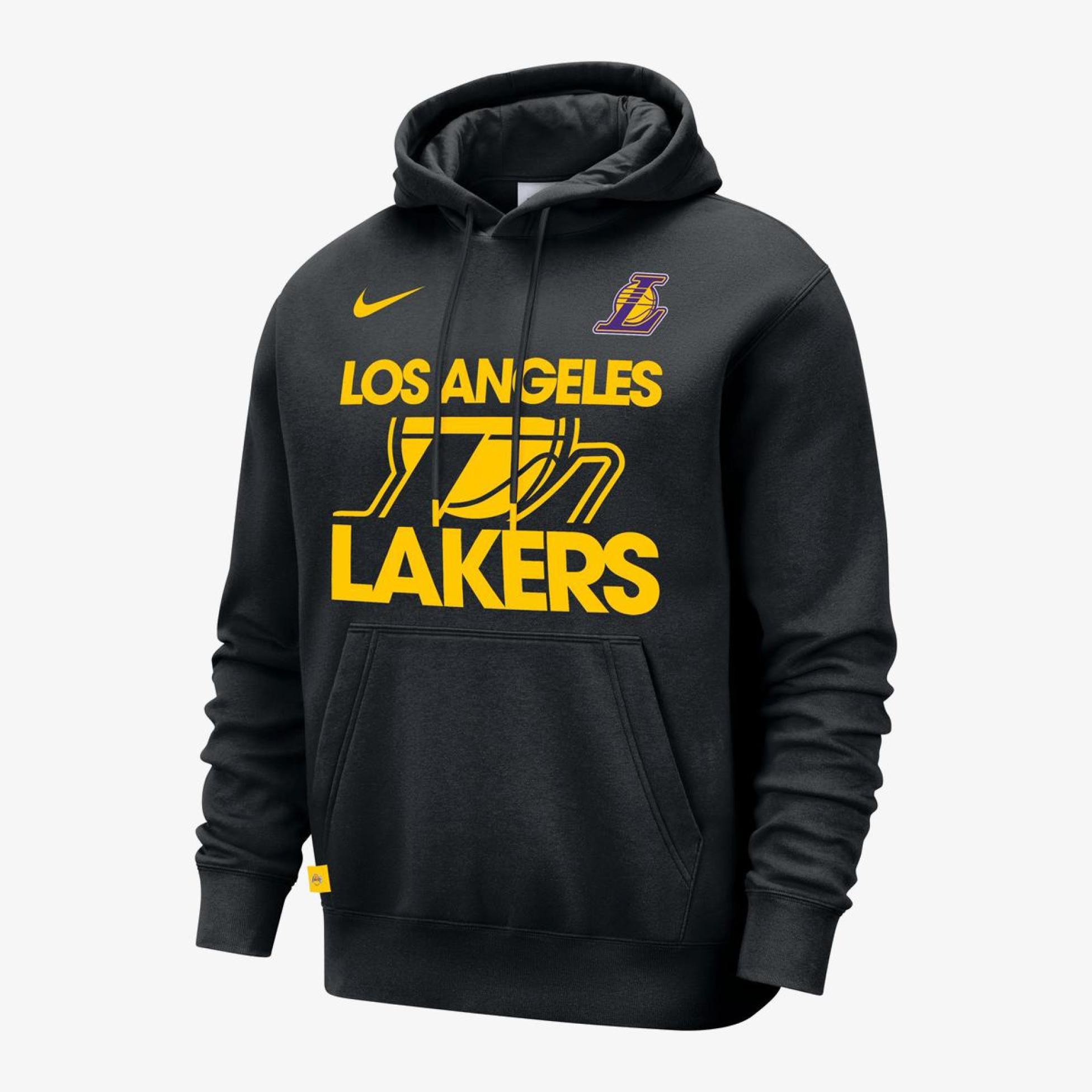 Чоловіче худі NIKE LAL MNK CLUB HOODIE PO CTS FZ7485-010