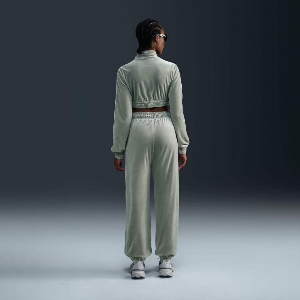 Жіночий світшот NIKE W NSW CLLCTN VELOUR FZ TOP OFL FZ3679-370_image_6