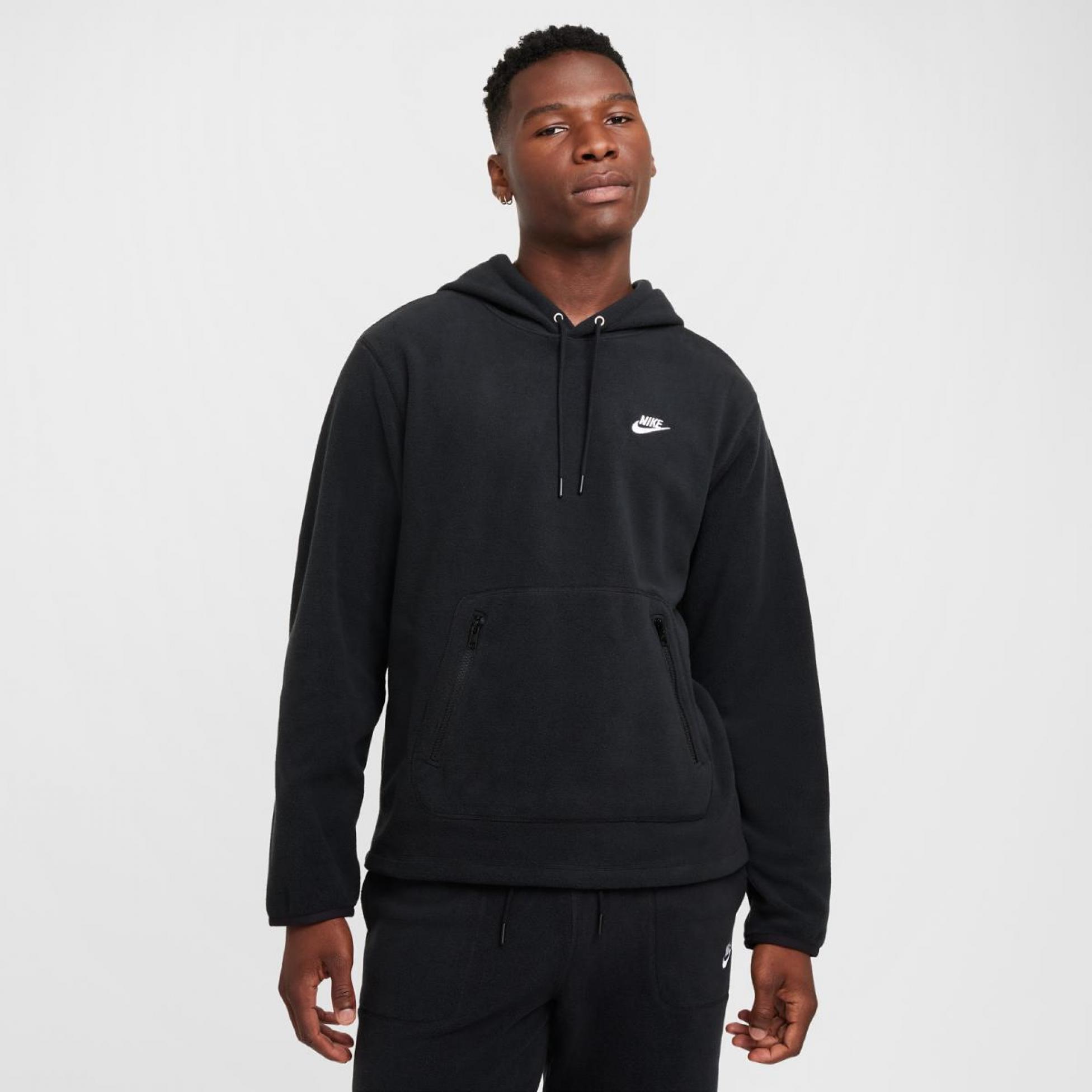 Чоловіче худі NIKE M NK CLUB WINTERIZED PO HOODIE FZ0660-010