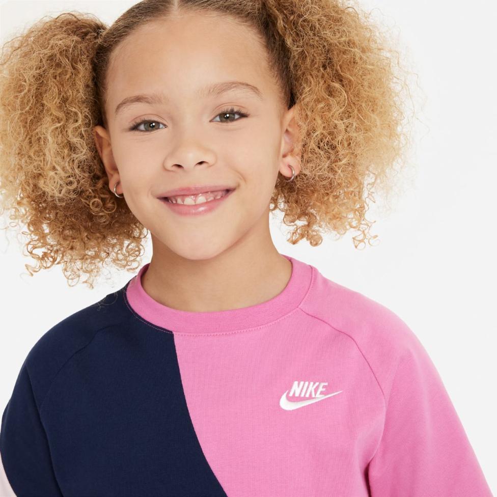 Детская футболка NIKE G NSW SS TOP JSY NVLTY FV0180-410_image_3