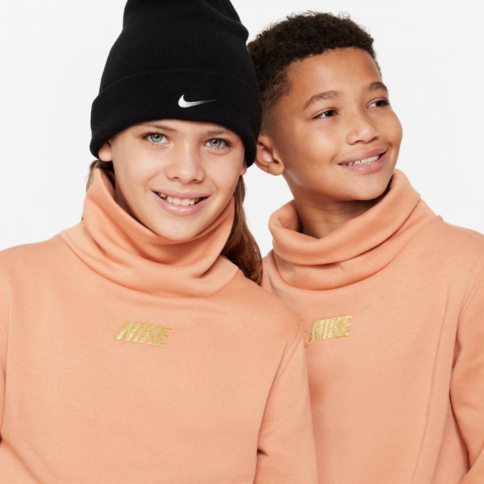 Детская толстовка NIKE G NSW CLUB FLC FNL LS TOP SHNE FJ6160-225_image_3