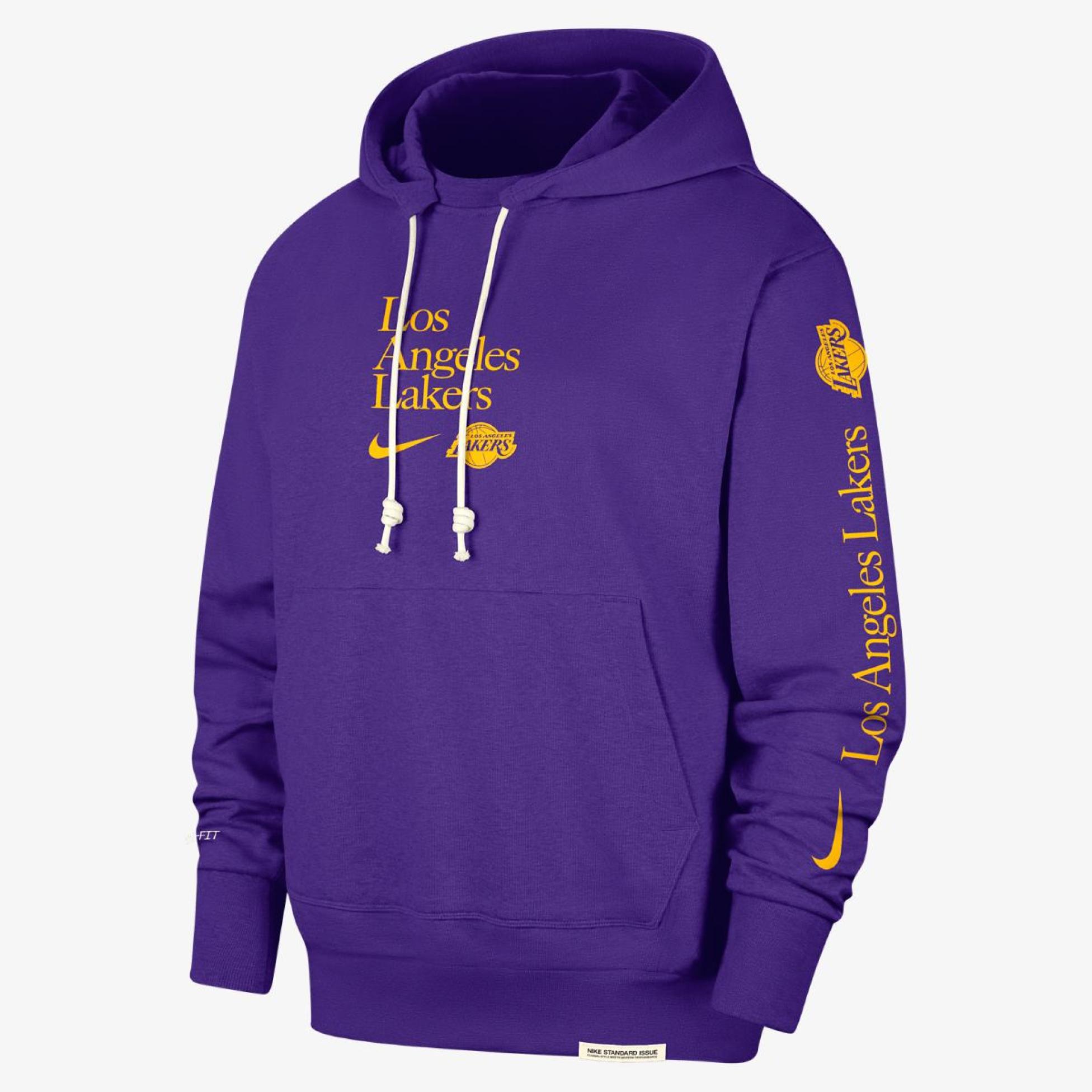 Чоловіче худі NIKE LAL MNK Dri-FIT STD ISS HDY CTS GX FD8594-504
