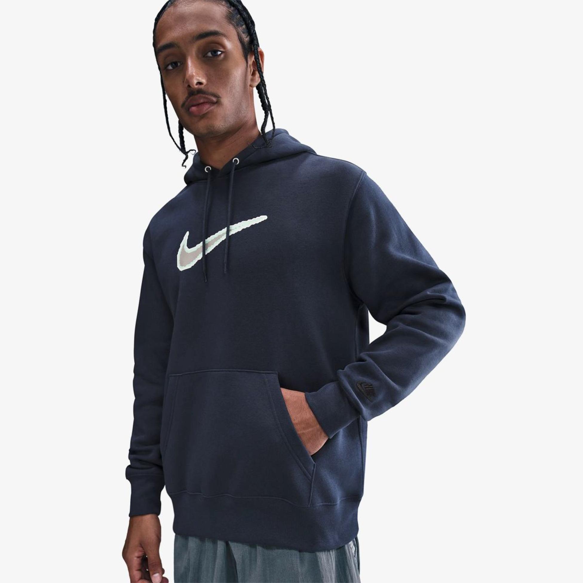 Чоловіче худі NIKE M NK CLUB BB HDY NEO VARSITY HV0854-451