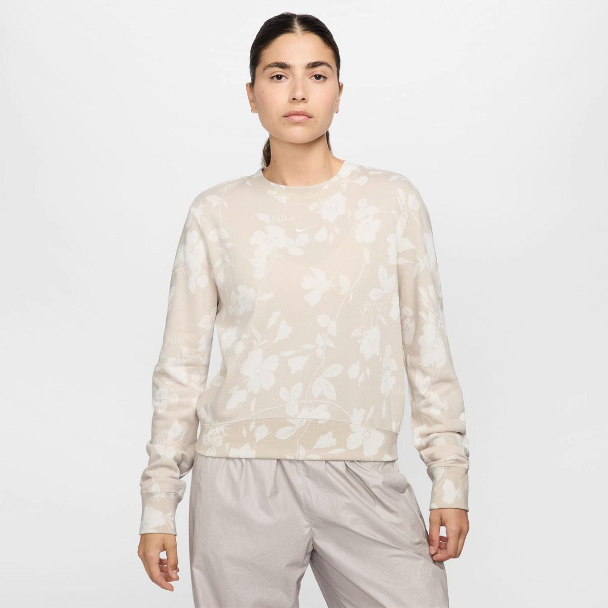 Жіночий світшот NIKE W NSW NK CHLL FT AOP CREW HQ5708-104
