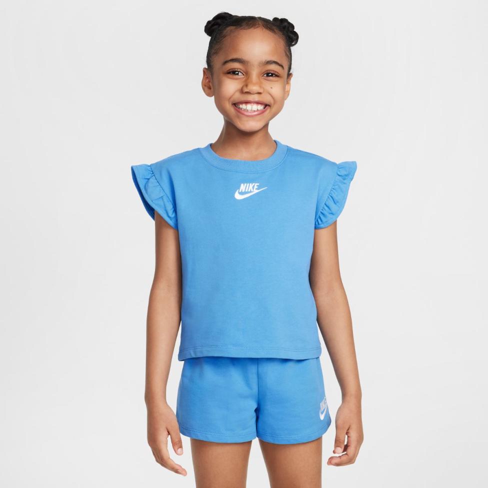 Детский набор: футболка, шорты NIKE NKG BABY FRENCH TERRY SET / NKG BABY FRENCH TERRY SET 36N024-UAV_image_3