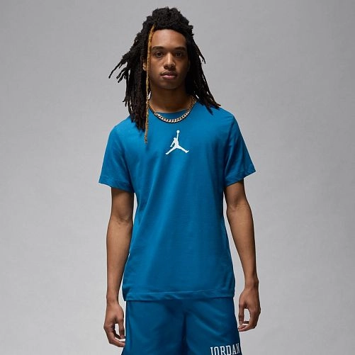 Чоловіча футболка з написами Jordan M J Jumpman DF SS Crew CW5190-457